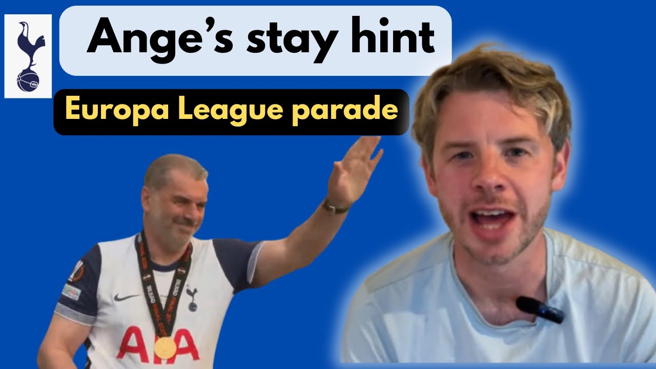“Third season is better than the second!” Ange Postecoglou drops big hint he could stay at Tottenham