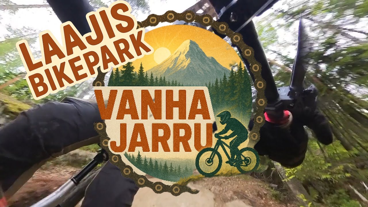 Vanhajarru ja Commencal Supreme Laajiksen bikeparkissa