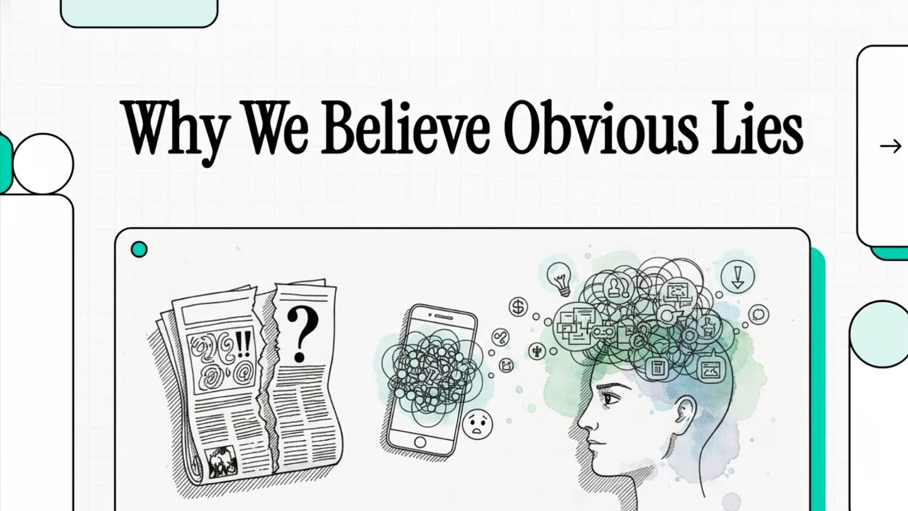 Why People Believe Obvious Lies