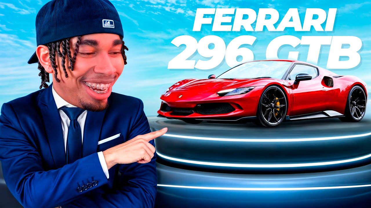 RDJavi se compra un Ferrari de 500,000$ a sus 21 años