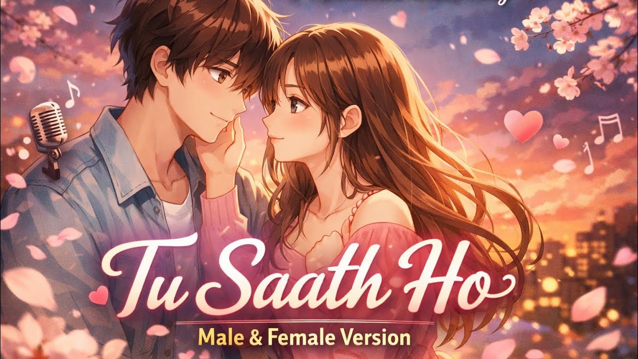 (TU SAATH HO )NEW ROMANTIC SONG HART TOUCHING SOULDRIP MUSIC CHANNEL ME #tusaathho
