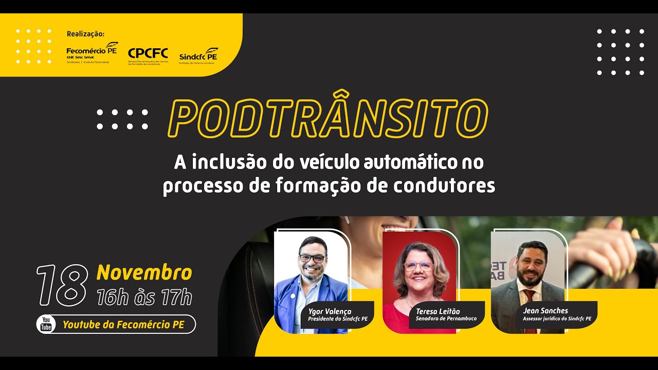 PODTRÂNSITO - A INCLUSÃO DO VEÍCULO AUTOMÁTICO NO PROCESSO DE FORMAÇÃO DE CONDUTORES