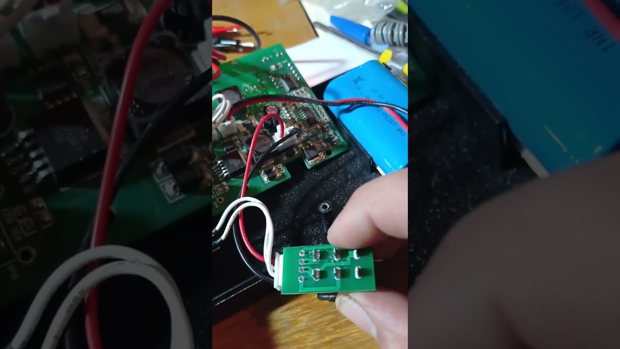 Reparación de torno 12 v para uñas duga.