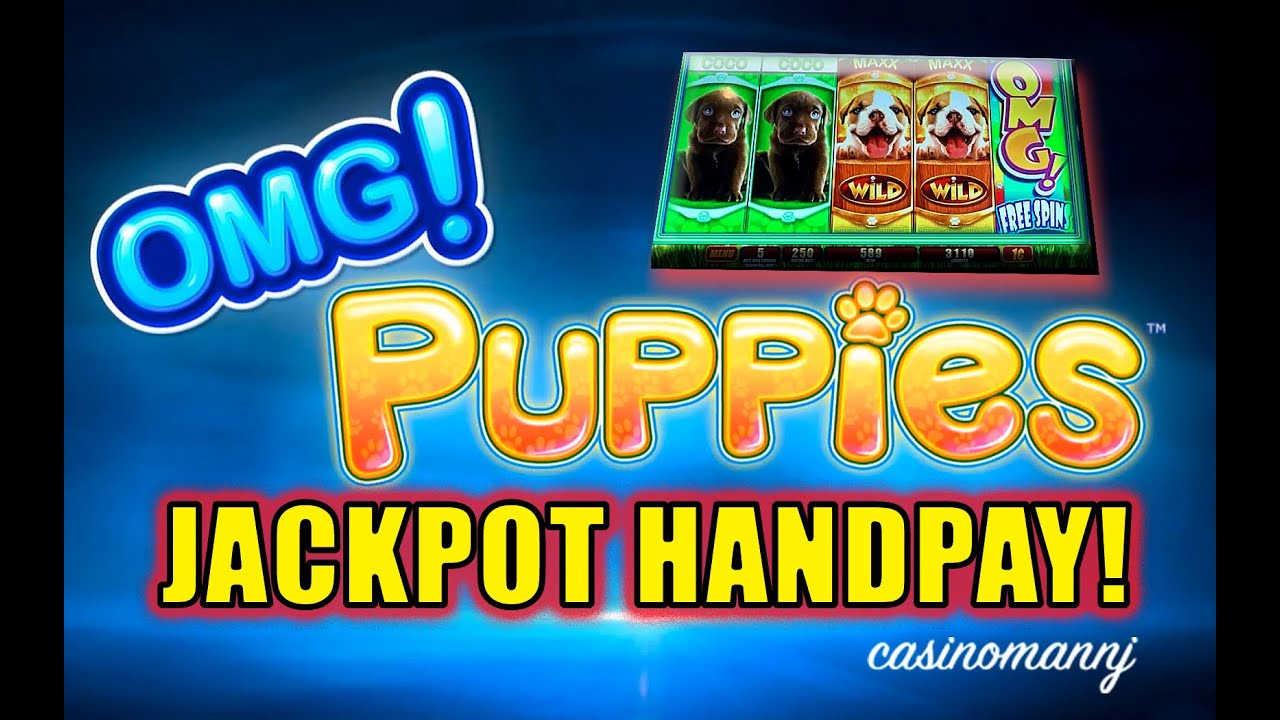 *JACKPOT HANDPAY* - OMG! PUPPIES™ SLOT - NEW SLOT! - MAX BET! - MEGA HUGE Slot Machine Bonus
