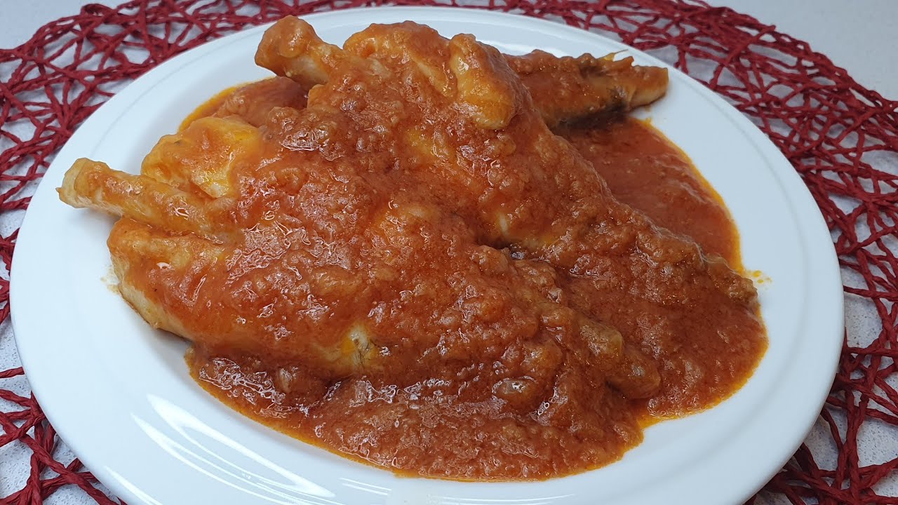 COLAS DE RAPE EN SALSA. Receta fácil.