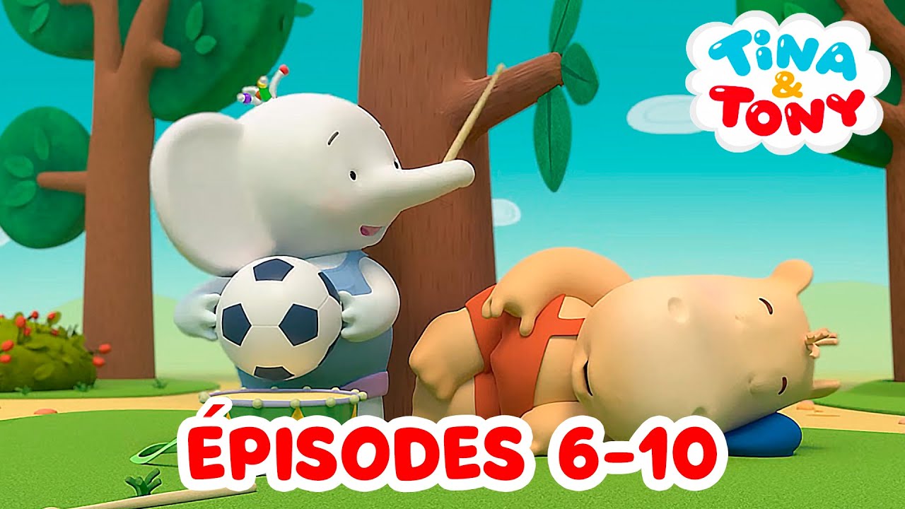 Collection de 6 à 10 épisodes | Tina & Tony | Dessin animé