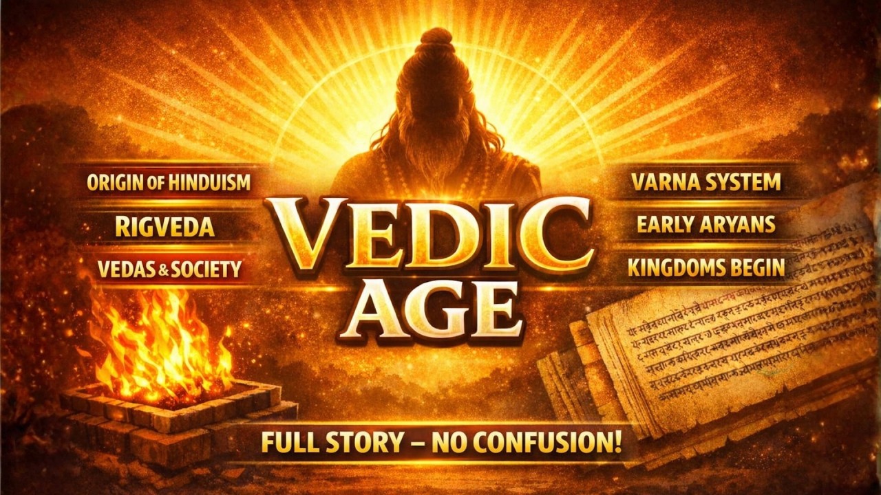 Vedic Period - Ancient INDIAN History || Early Vedic Period Complete || Indian History