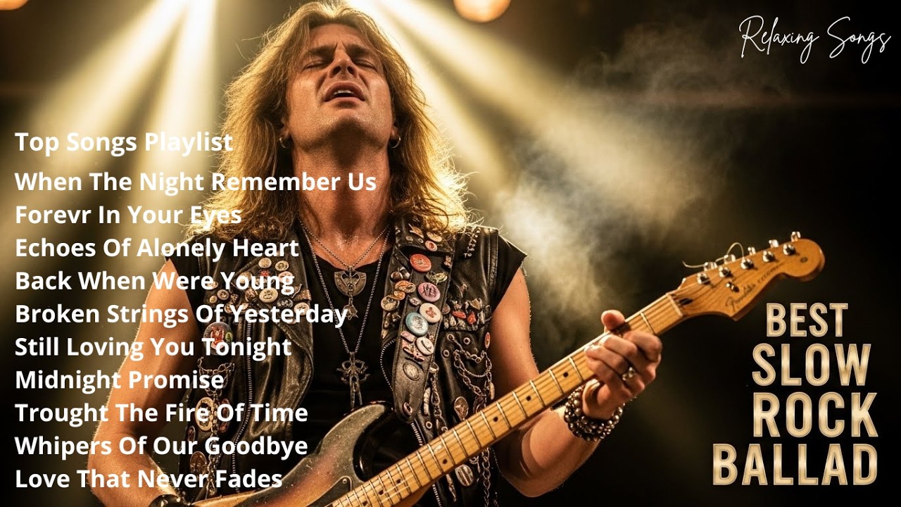 Slow Rock Ballads That Never Get Old 🎶 – Best Soft Rock Songs of All Time