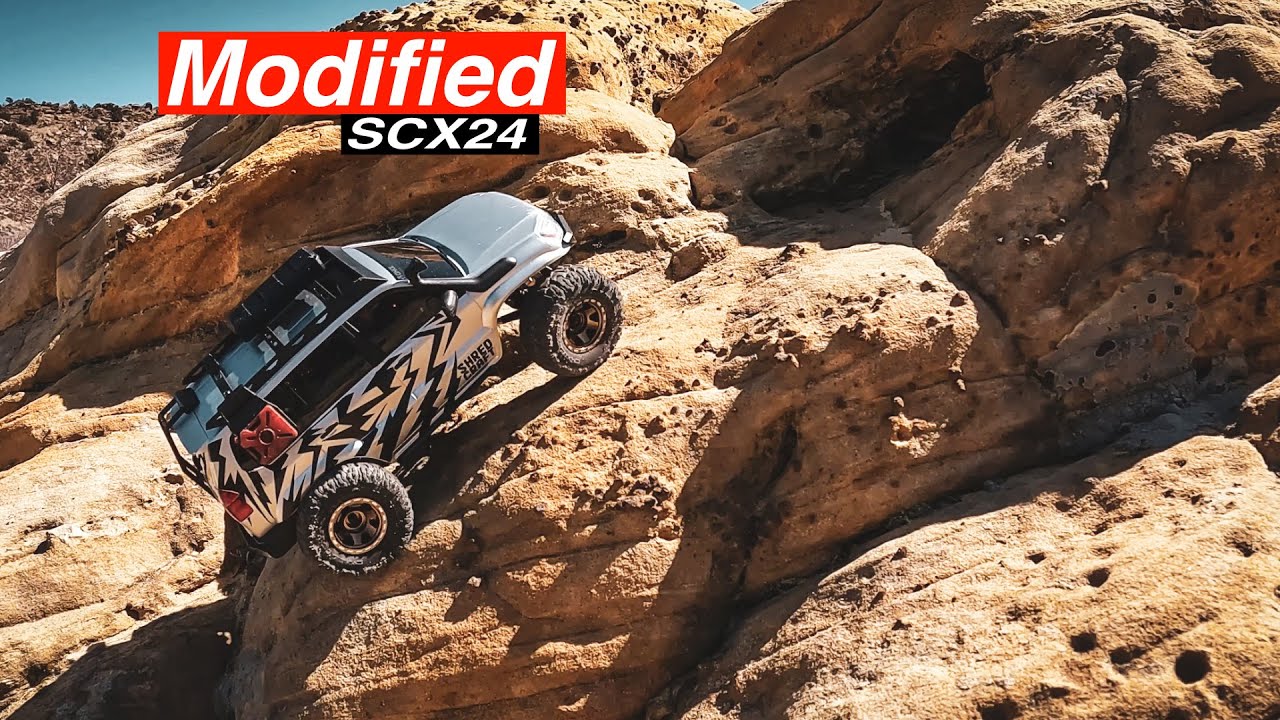 Axial SCX24 Lexus GX470 Rock Crawling