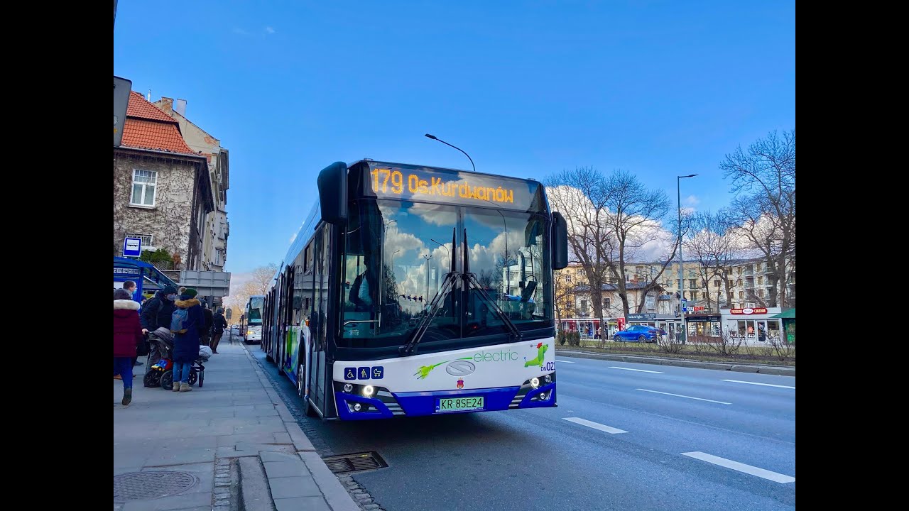 Solaris Urbino 18 IV FL Electric DN021 MPK Kraków jako 179-07A (AWARIA)