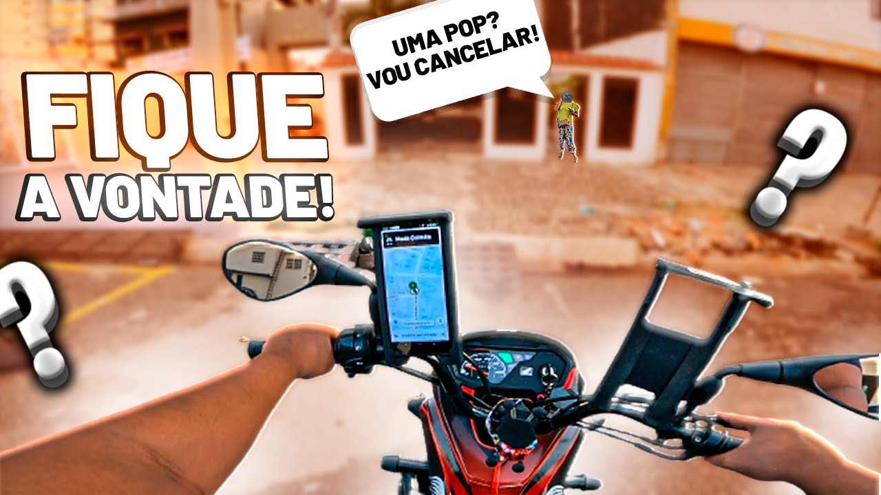 UBER MOTO | ELA NÃO QUIS ANDAR COMIGO!
