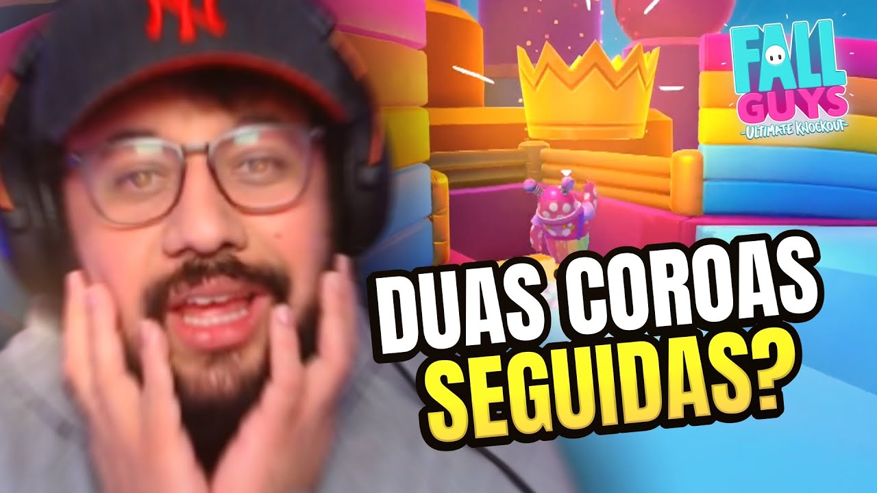 GANHEI DUAS COROAS SEGUIDAS? | Fall Guys