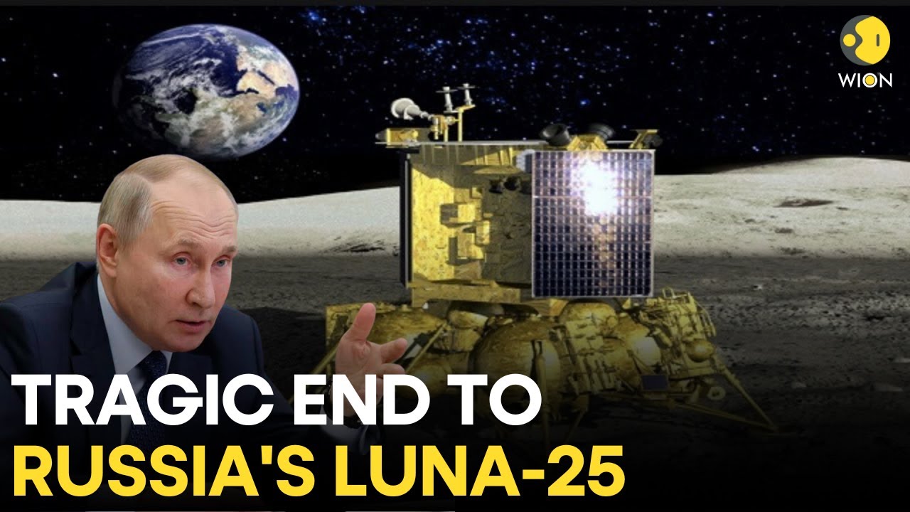 Luna-25 News LIVE: Russia's first lunar mission in 47 years smashes into the moon in failure | WION