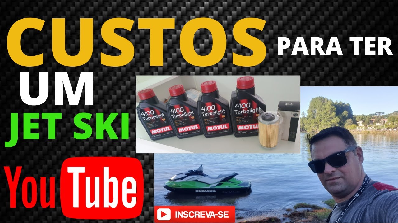 custos para manter um jet ski