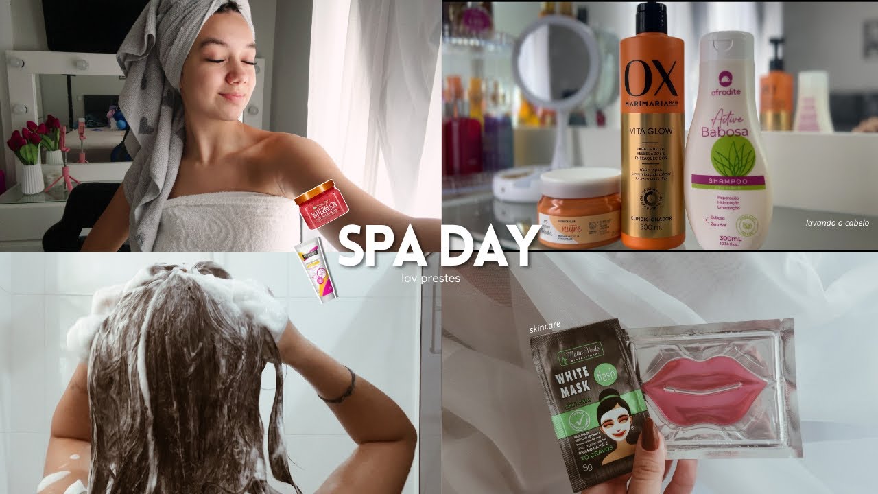 SPA DAY | depilação, hair care, skincare… ✨🫧