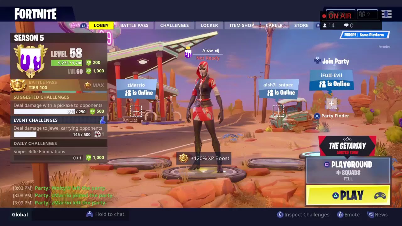 بث مباشر | فورت نايت - اقوي تجمع تعالووو