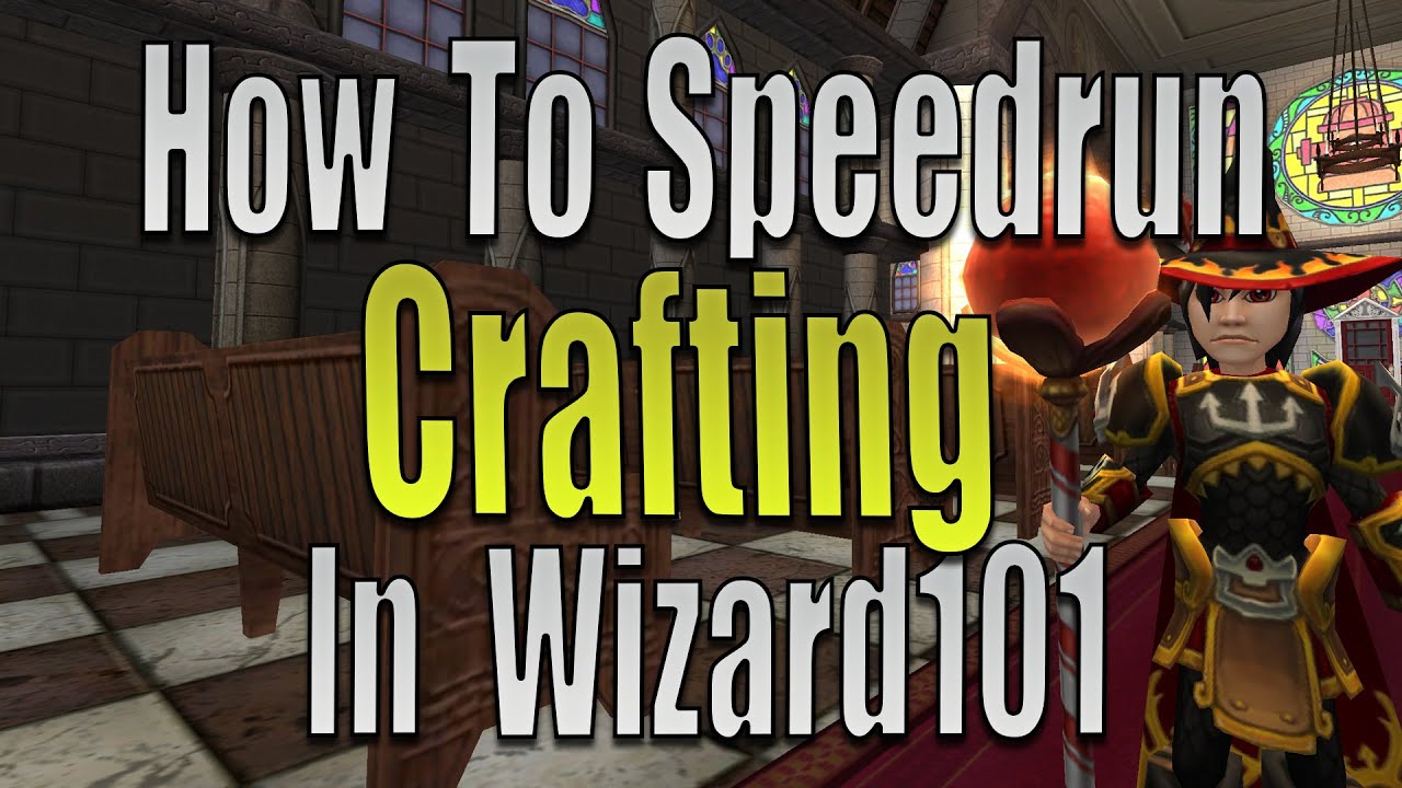Как скоростно пройти крафтинг в Wizard101