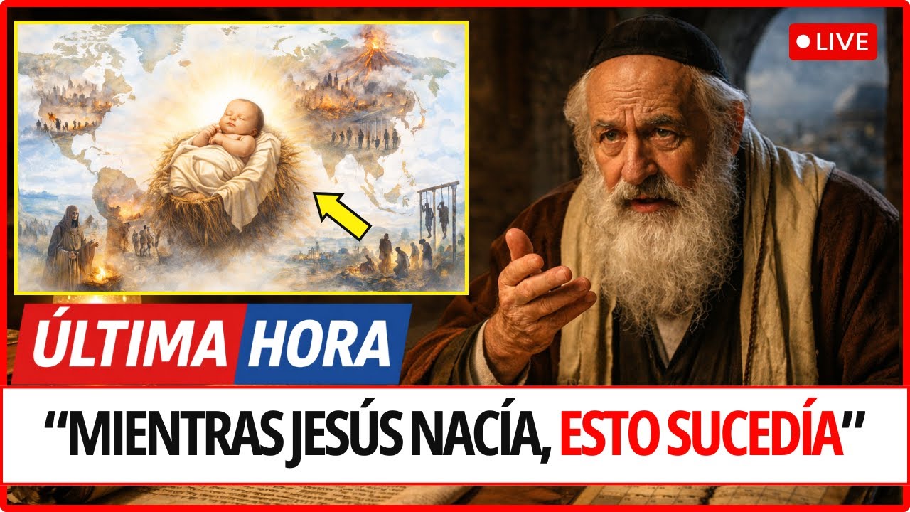 JESÚS me REVELÓ lo que estaba OCURRIENDO en el MUNDO cuando ÉL NACIÓ — Testemonio Fuerte