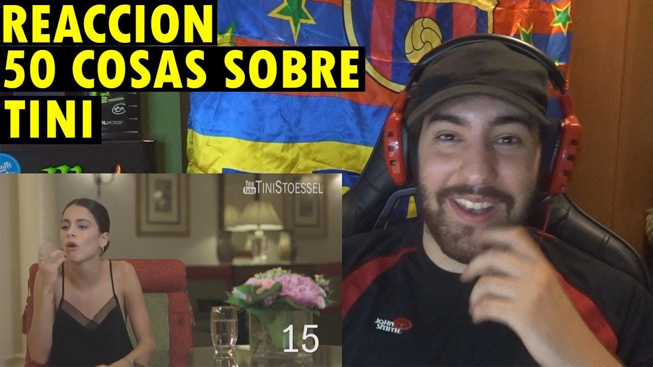 50 Cosas Sobre Mí #50CosasSobreTini | TINI (REACCIÓN)