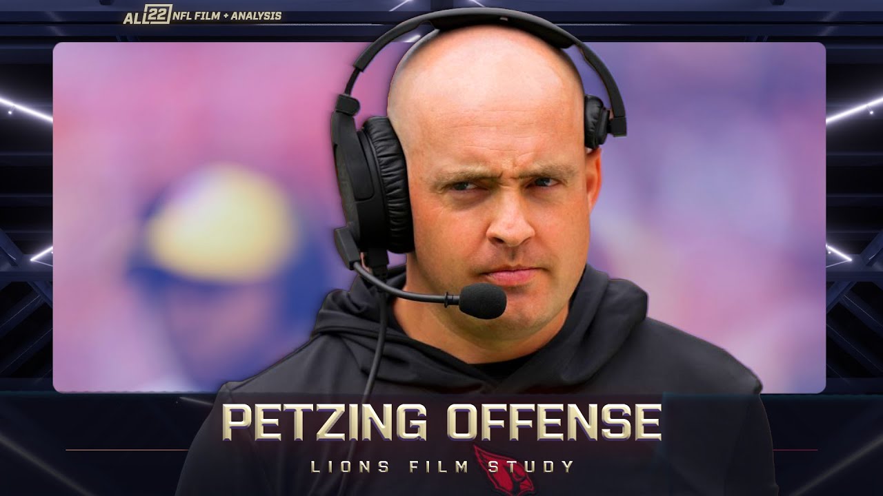 CAN DREW PETZING DESIGN AN ELITE PASS GAME IN DETROIT? LIONS OFFENSE FILM STUDY #2 #lions
