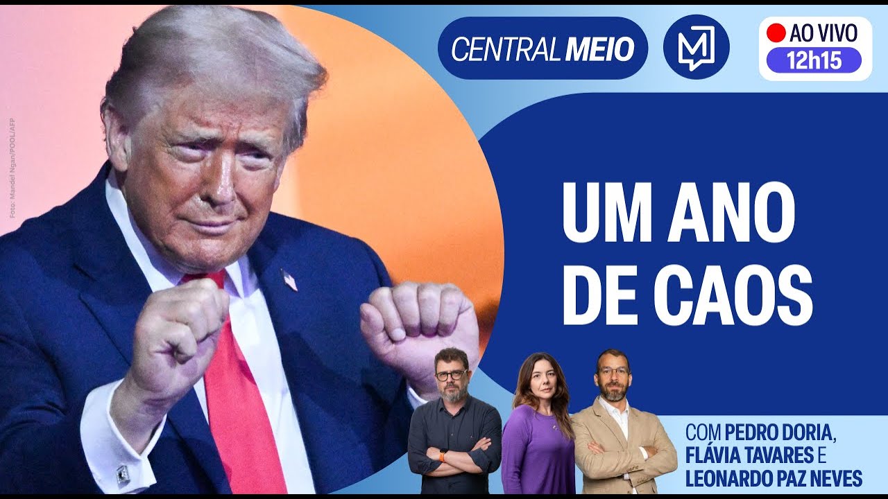 Segundo mandato de Donald Trump completa um ano em meio a confronto geopolítico | Central Meio