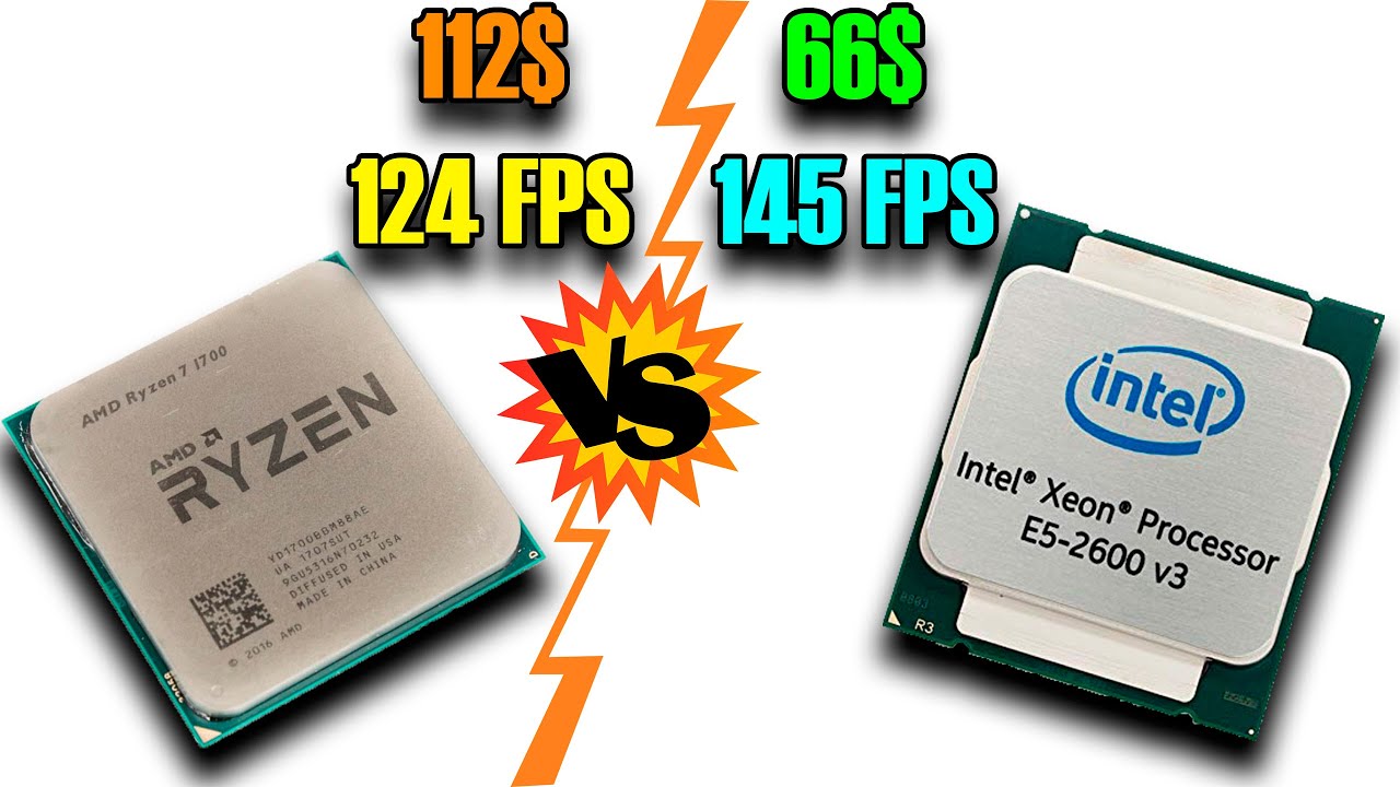 Сравнил оптимальный камень AMD Ryzen и Intel Xeon, результаты удивляют. Кто кого? R7 1700 vs 2670v3