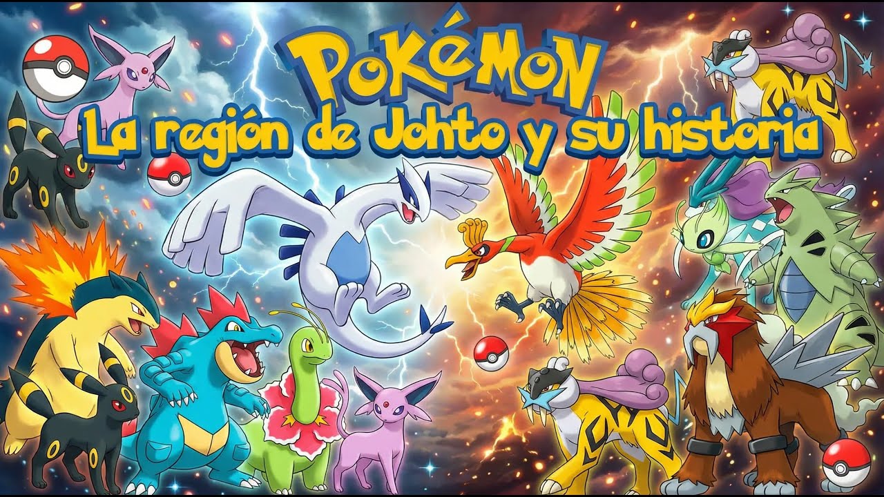 Pokémon La región de Johto y su historia