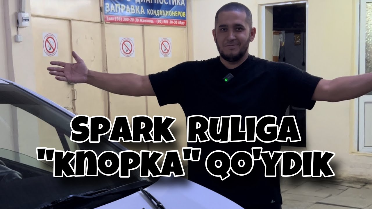 SPARK RULIGA KNOPKA O’RNATDIK / TO’LIQ OBZOR/ Magnitafonga uladik