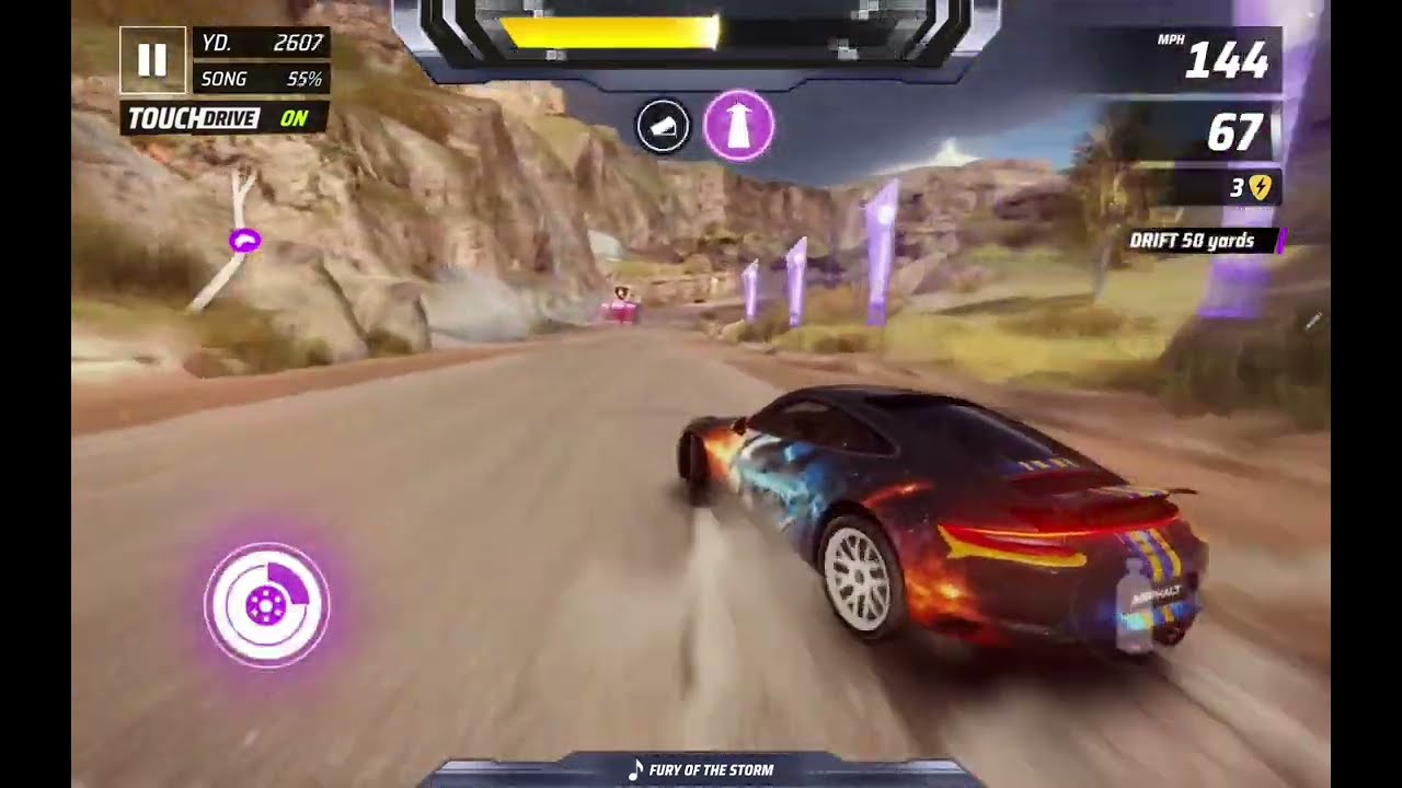 Asphalt legends unite drifting and nitro