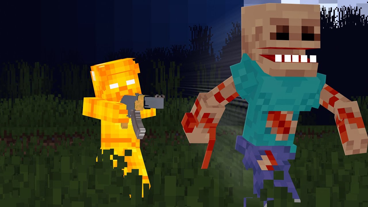 Evolving Parasites Mod VS Guy with Guns