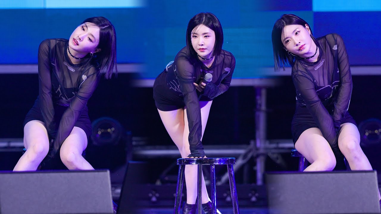 231013 유나 YUNA 브브걸 BBGirls '롤린 Rollin' 4K 60P 직캠 @인제군 군장병 뮤직페스티벌 by DaftTaengk
