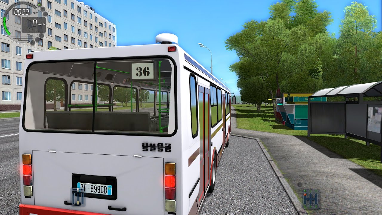 City Car Driving 1.5.1 ЛиАЗ 5256 BUS TrackIR 4 Pro [1080P]