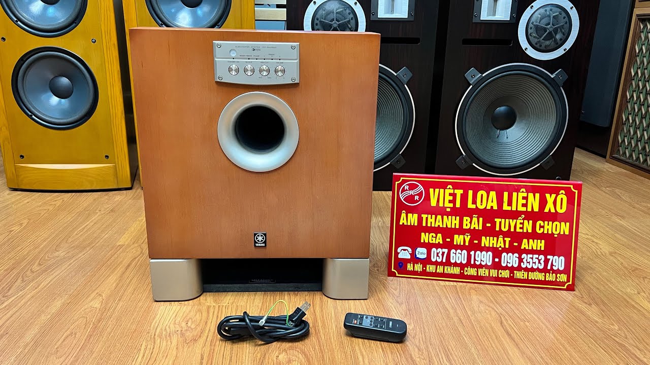 Lại Có Vua Sub Nhật Yamaha SW -1500 ( Nguyên Khiển Zin )Trùm Cuối Cùng Sub Nhật. nện phòng 30 - 50m2