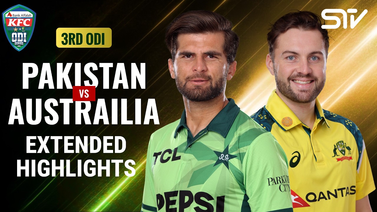 Full Match Highlights | Pakistan vs Australia | Match 03 | ODI Series 2026 | PCB | M9J1H
