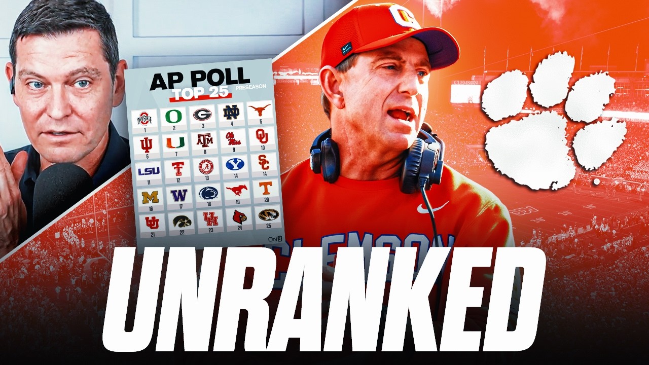 Как Clemson впервые с 2011 года не попал в предсезонный топ-25 рейтинга студенческого футбола