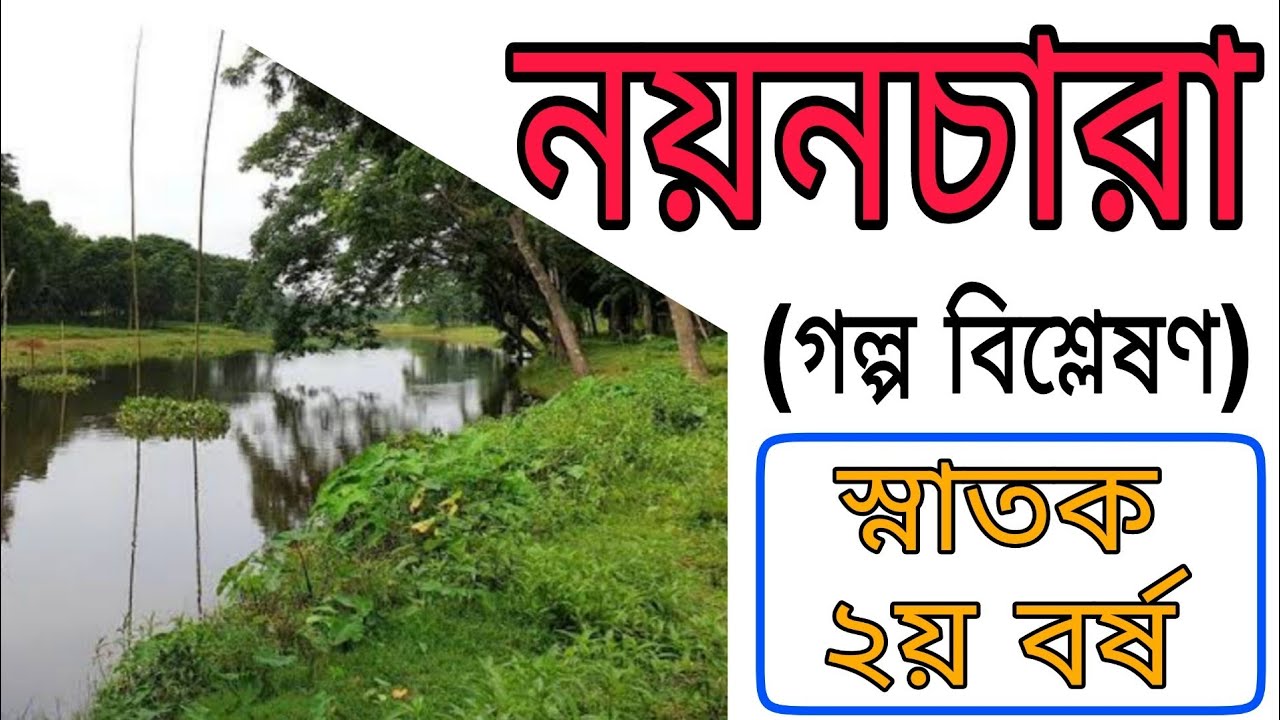 নয়নচারা | নয়নচারা গল্প | নয়নচারা গল্প সৈয়দ ওয়ালীউল্লাহ| ডিগ্রি ২য় বর্ষ নয়নচারা গল্প | নিভৃত বাংলা