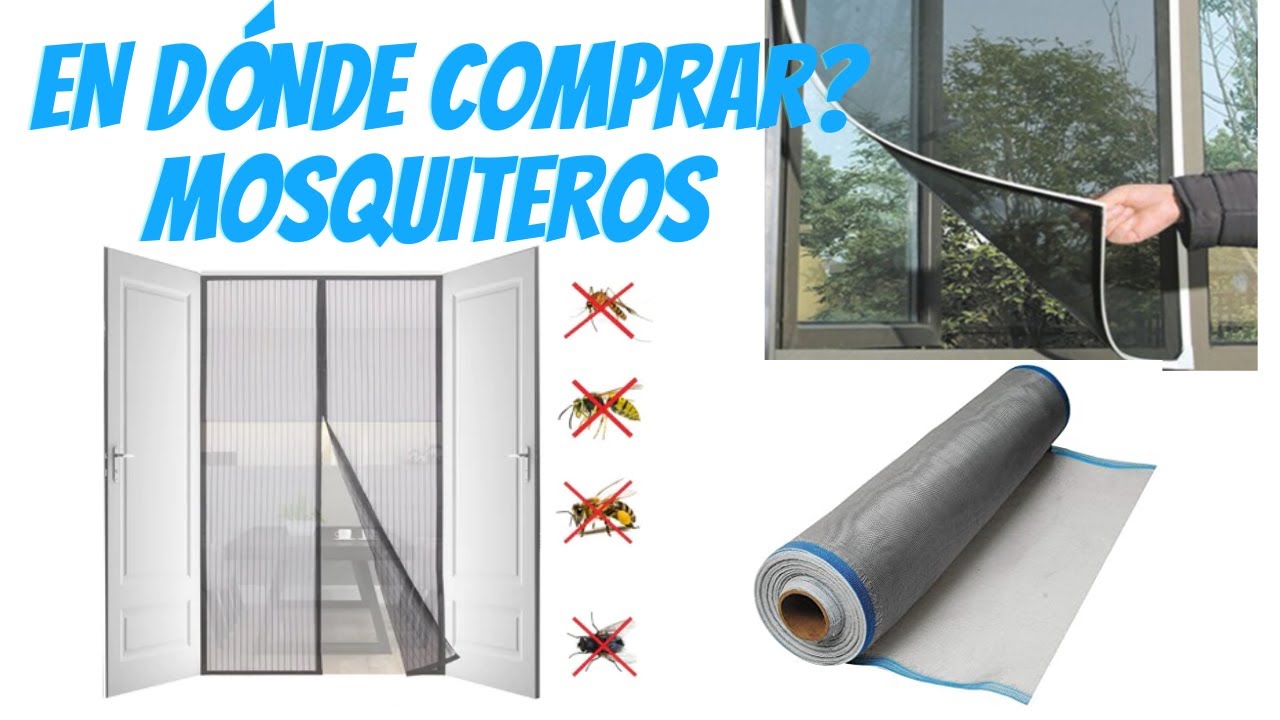 Donde Comprar Malla para Mosquitero y Mosquiteros Magn&eacute;ticos