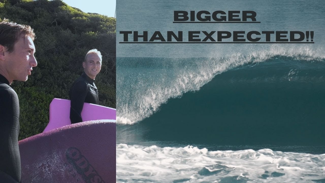 IT WAS SOO MUCH BETTER THAN WE HAD EXPECTED // BODYBOARDING SALT CREEK