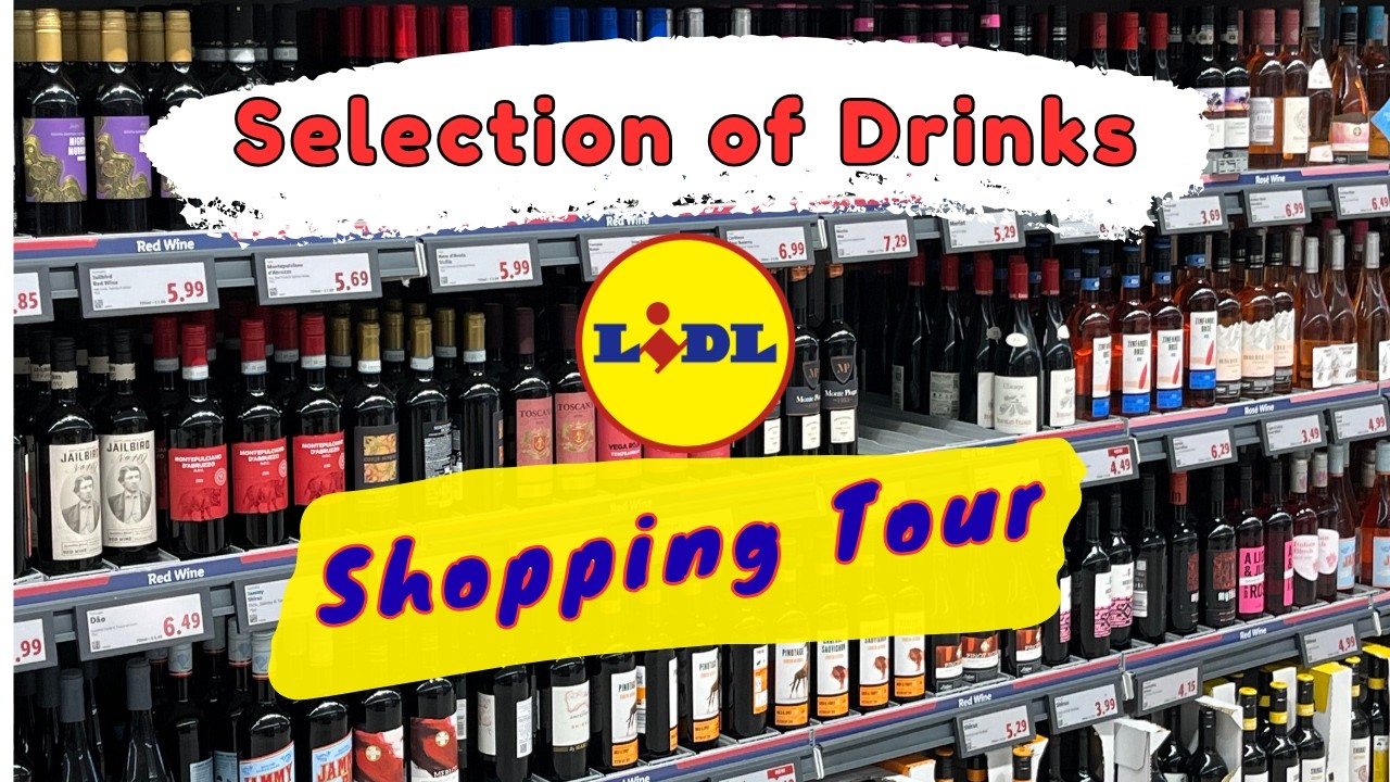 What’s New in LIDL UK. Browsing selection of drinks  | Shopping Tour | Everyday Britain 🇬🇧