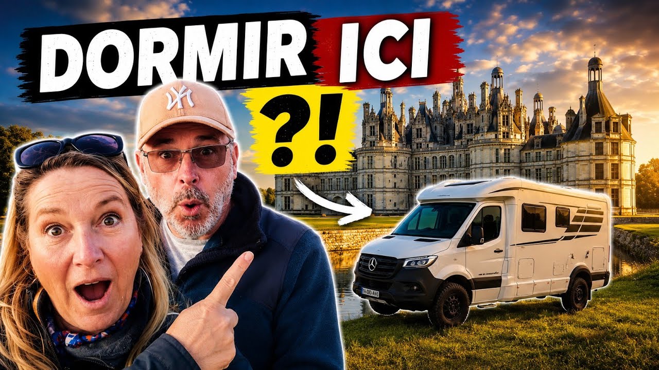 CHAMBORD EN CAMPING-CAR #campingcar #vadorontheroad #chambord