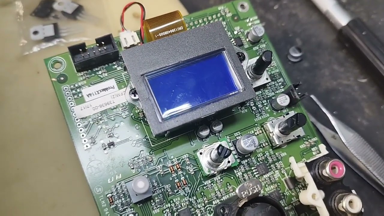 FBT PROMAX 114A, reparaţie amplificator.         (din România)
