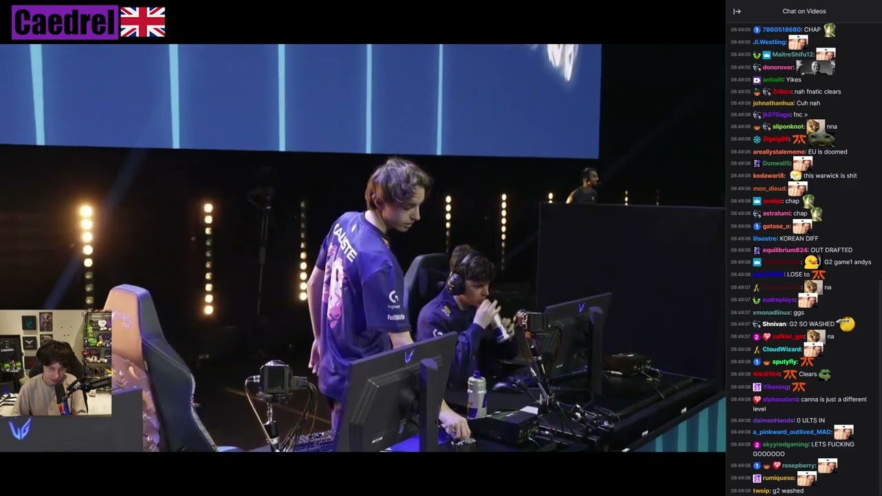 Streamers reactions to Caliste Ezreal outplay vs G2 (And more)