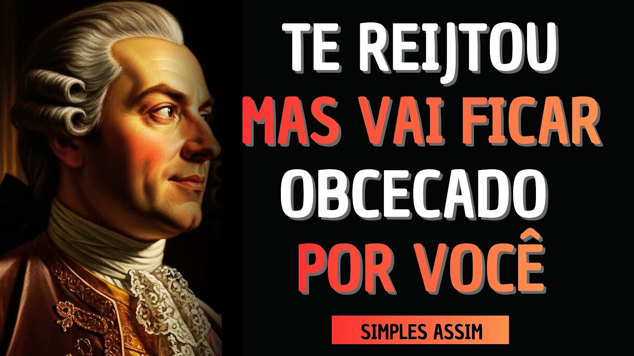 Faça quem te rejeitou ficar obcecado por VOCê - estoicismo