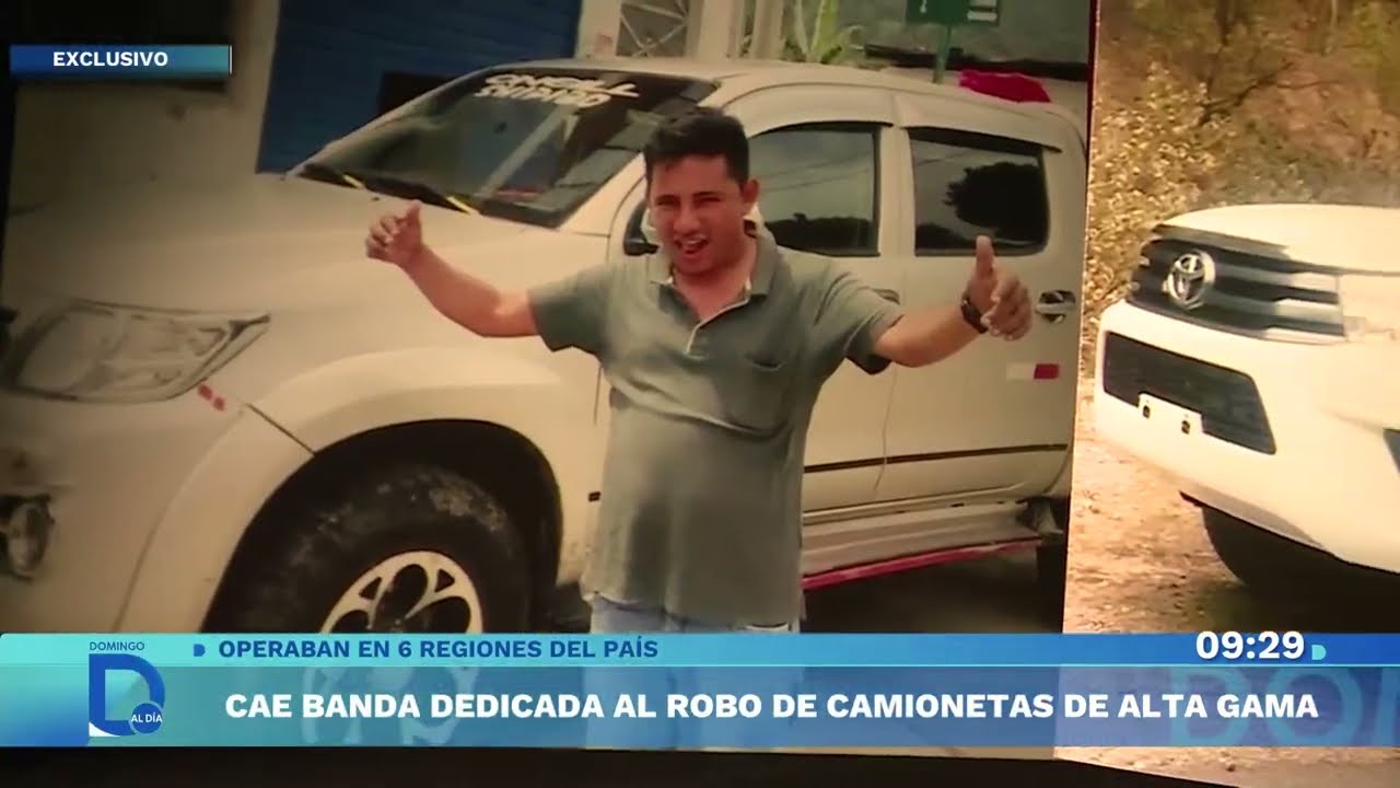 Capturan a policías involucrados en organización criminal dedicada al robo de camionetas