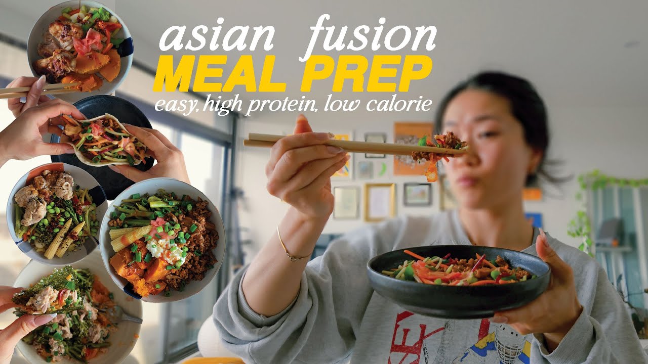 high protein ✨ super easy ✨Asian fusion meal prep