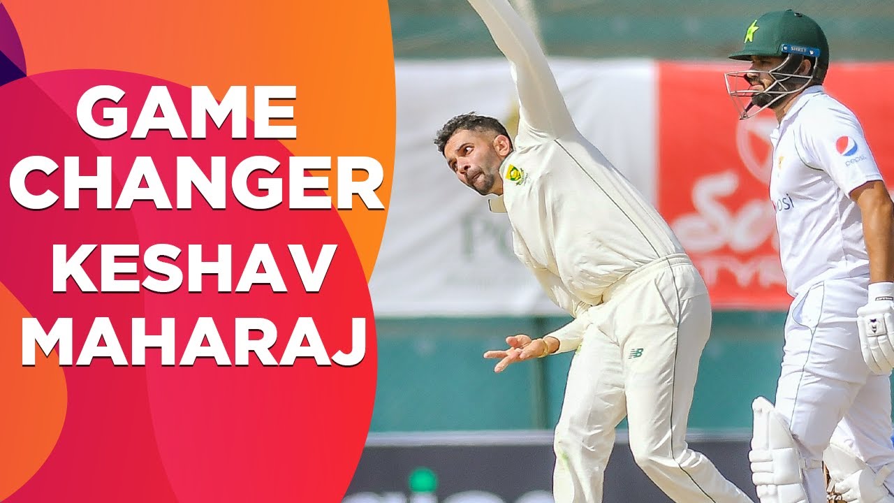 Keshav Maharaj Is On Fire | Superb Bowling Skills | Pakistan vs South Africa |  ME2E