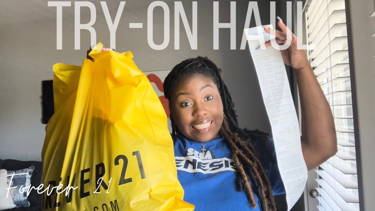 Forever 21 TRY-ON HAUL | I only spent $41 !!! | Michayla Roquell