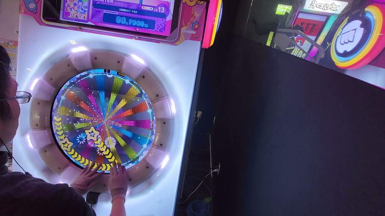 【maimai手元動画】 三妖精 SAY YA!!! MASTER 久々プレイ 96.5829%