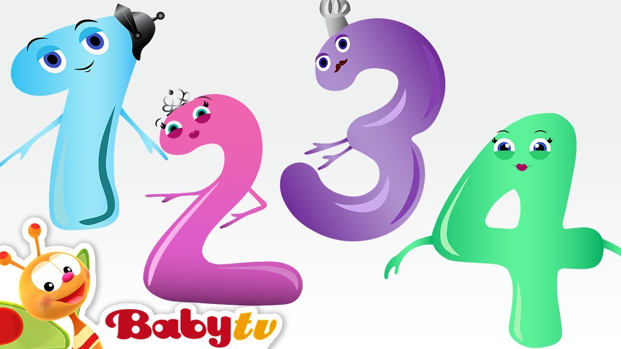 Charlie en de cijfers | leer de getallen 1 tot en met 10 kennen | Liedjes & Rijmpjes 🎵 @BabyTVNL