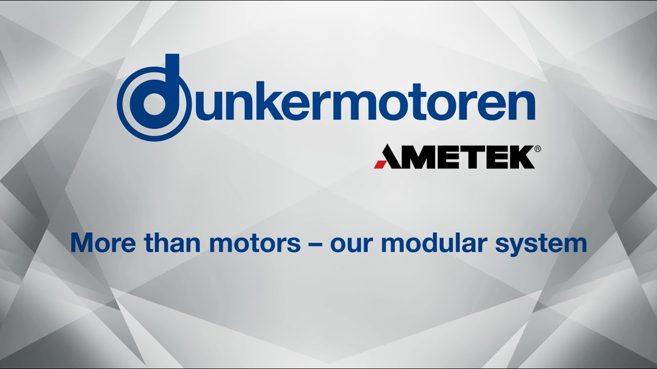 Dunkermotoren more than motors - our modular system